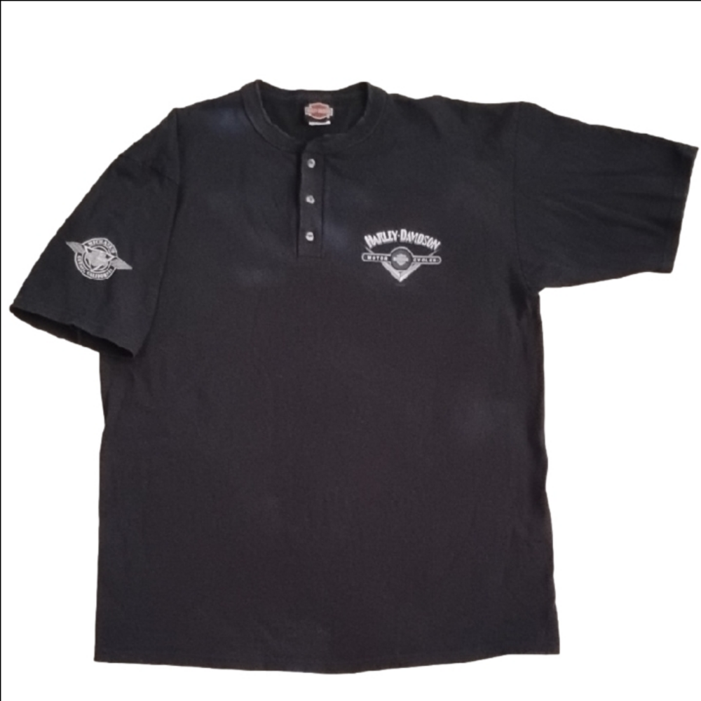 Harley-Davidson Black Short Sleeve Tee